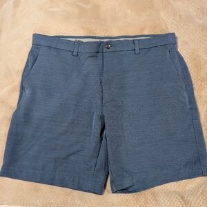 Callaway Men's Slate Blue Flat Front Shorts